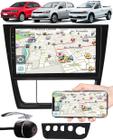 Multimídia 9" Polegadas Vw Gol Saveiro Voyage G6 Espelhamento USB Bluetooth + Moldura Painel + Câmera de Ré