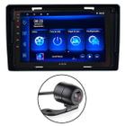 Multimídia Android 10.0 Com Tela de 9 Polegadas H-Tech + Vários Modelos De Moldura + Câmera De Ré Borboleta