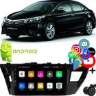 Multimidia Android Corolla Carplay 2015-2017 10 Pol + Câmera