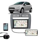 Multimídia Fiat Punto 2008 2009 2010 2011 2012 Espelhamento Bluetooth USB SD Card + Moldura + Câmera Borboleta