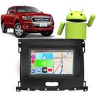 Multimidia Ford Ranger 2017 2018 2019 2020 2021 7" CarPlay Android Auto Google Voz Siri Tv Online