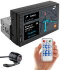 Multimídia H-tech HT-2722 Carcaça 1 Din Tela 7" Polegadas Bluetooth Espelhamento + Câmera Ré
