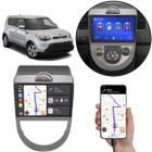 Multimídia MP5 Kia Soul 2009-2012 9 Polegadas Android-Auto/CarPlay Bluetooth FM USB