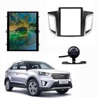MULTIMIDIA TESLA CRETA 2014 A 2021 QUADCORE 32GB FLASH 2GB RAM ANDROID COM CARPLAY e ANDROID AUTO
