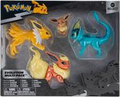 Pelucias Do Pokemon Eevee E Jolteon Evolução 20cm Sunny 3545