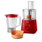 Multiprocessador Philips Walita RI300/92 PowerChop 600W 2 Vel. + Pulsar Vermelho