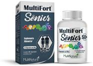 Multivitaminico Sênior + 50 Com 60 Cáps Suplemento Alimentar - MULTINATURE