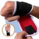 Munhequeira De Compressão Para Pulso Neoprene Proteção Dos Punhos