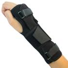 Munhequeira Tala Ortopédica Bilateral Mão Pulso Artrite Tendinite Órtese Lesões Leves Punho Ajustável Unicenter 20cm