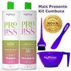 Myphios Escova Proliss Progressiva 3d Kit 1L + Kit Cumbuca MyPhios