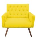 Namoradeira Decorativa Nina Retro Amarelo - MeuLarDecor - Meu Lar Decorações de Ambiente