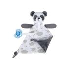 Naninha Panda com Prendedor de Chupeta +3 Meses Paninho Confortável Macio Buba
