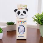 Naninha Panda Menino Com Prendedor De Chupeta - Magna Baby