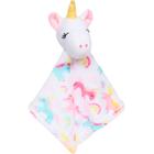 Naninha Pelúcia Branco De Unicórnio Para Bebê 11863 - BUBA