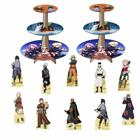 Naruto Shippuden Clássico Kit 2 Baleiros 10 Displays Mesa