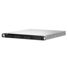 NAS QNAP 4 baias Rack TS-464U-8G-US (Celeron N5095, 8GB, 2x 2.5GbE LAN, PCI-e Gen3 x2, PSU, s/ HD)