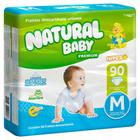Natural baby premium hiper + m 90 un.