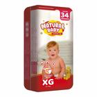 Natural baby premium mega pacotão xg 34 un.