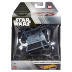 Nave Star Wars Hot Wheels - Darth Vader's Tie Advanced - Starships Select - 9 cm - Mattel