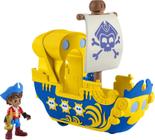 Navio de brinquedo Pirata El Bravo Fisher-Price Santiago das Ondas do Mar Nickelodeon