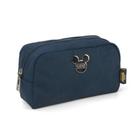 Necessaire Box Disney Mickey Mouse Básica Nylon Azul