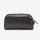 Necessaire Em Couro Preto