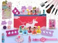 Necessaire Kit de Maquiagem Infantil com Pinceis BZ103