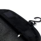 Necessaire organizadora de viagem com gancho para mala mochila bolsa academia kit higiene masculina e feminina