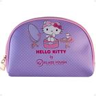 Necessaire Organizadora Hello Kitty by Klass Vough Estampada Lilás Kchk-02l