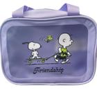 Necessaire para cosméticos modelo snoopy tamanho 23 x 8x 17cm miniso