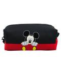 Necessaire Retangular Mickey Assinatura 10x8x20cm - Disney