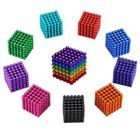 Neocube Brinquedo Cubos Coloridos Magnético Imã Com Latinha Para Guardar