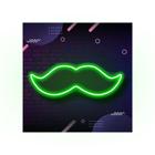 Neon Led em Acrílico Barbearia - Bigode 45x15cm - MULTILEDNEON