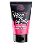 Neon Lub Lubrificante Comestível Morango com Lichia- 30g - D.AMOR