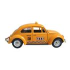Netcar Metal Fusca Com Fricção Taxi Amarelo 1/32 - Net Toy