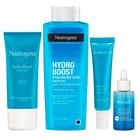 Neutrogena Hydro Boost Kit Gel Creme para Olhos + Hidratante Facial FPS25 + Hidratante Corporal + Sérum