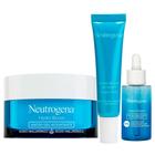 Neutrogena Hydro Boost Kit Gel Hidratante Facial + Gel Creme para Olhos + Sérum
