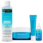 Neutrogena Hydro Boost Kit Hidratante Facial + Gel Creme para Olhos + Sérum Facial + Água Micelar