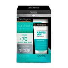 Neutrogena kit Protetor Solar Facial FPS 70 Sem Cor 40g + Gel De Limpeza 60g