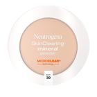 Neutrogena SkinClearing Mineral Acne-Concealing Preceded Powder Compact, Shine-Free & Oil-Absorge Makeup with Salicylic Acid to Cover, Treat & Prevent Acne Breakouts, Buff 30, .38 oz