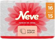 Neve Papel Higienico Toque de Seda, 30m 16un