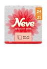 Neve Papel Higiênico Toque De Seda Leve 24 Pague 21 rolos