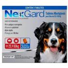 Nexgard 25 A 50kg C/3 Compr. Antipulgas e Carrapatos - Boehringer Ingelheim