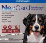 Nexgard Antipulgas E Carrapatos Cães 25,1 A 50kg C/3 Comp.