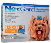 Nexgard Antipulgas e Carrapatos para Cachorros de 2 a 4kg- 3 Comprimidos