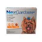 NexGard Antipulgas e Carrapatos para Cães de 2 a 4 kg