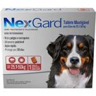 Nexgard antipulgas e carrapatos para cães de 25,1 a 50 kg - 1 tablete - Merial