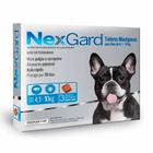 NexGard Antipulgas e Carrapatos para Cães de 4,1 a 10kg