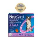 NexGard Spectra Antipulgas e Carrapatos Cães de 15,1 a 30 kg