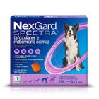 NexGard Spectra Antipulgas e Carrapatos Para Cães de 15,1 a 30kg